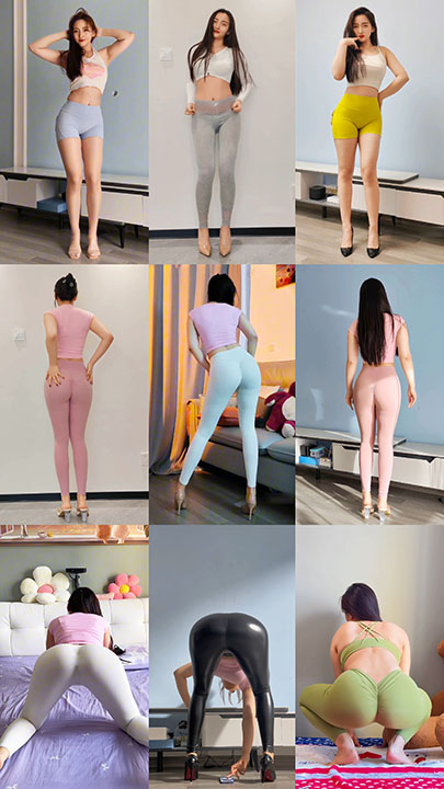 KS妍妹 (舞出精彩屯妹) 瑜伽裤热裤热舞 27V