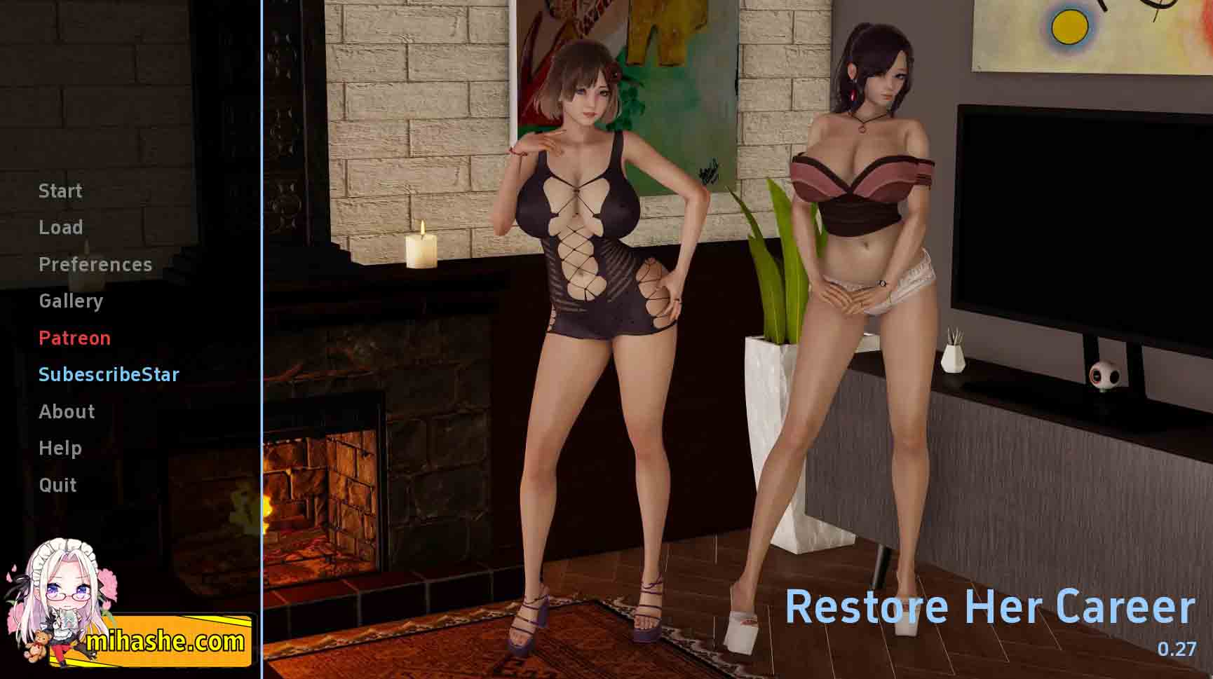 【PC+安卓+iOS】帮她恢复职业生涯 Restore Her Career v0.31 润色汉化版【国风SLG汉化5.9G】